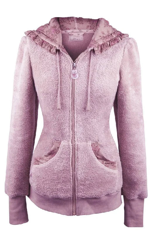 Teddy Fleece Jacket Classic Pink