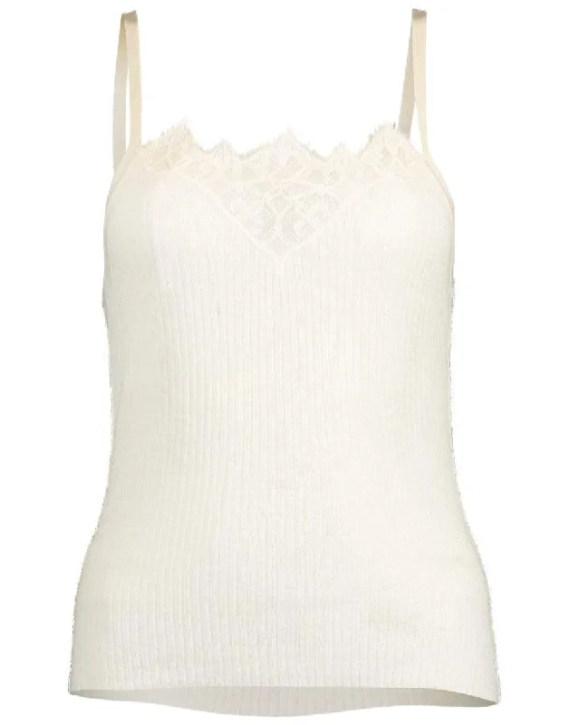 Ecru Rylee Cashmere Tank