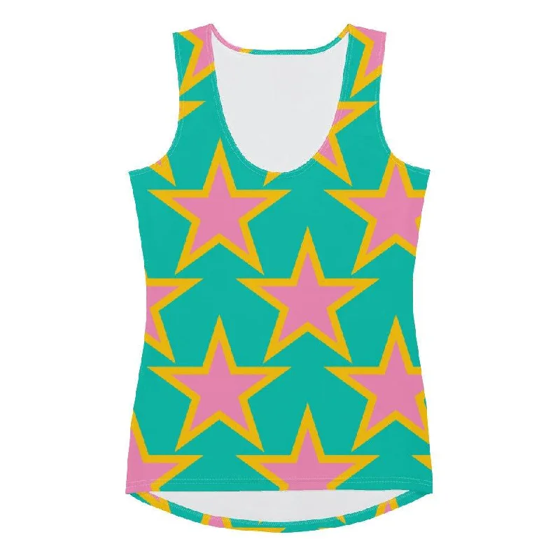 ELLIE STAR mint - Tank Top