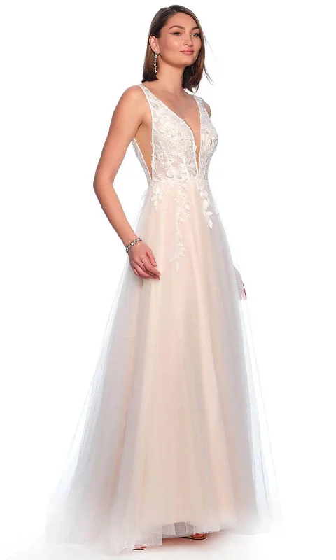 Dave & Johnny Bridal 11466 - Sleeveless Corset Bridal Gown