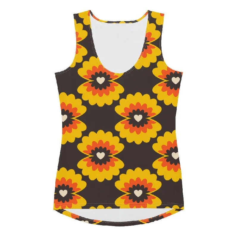 LOVE PEARL orange brown - Tank Top