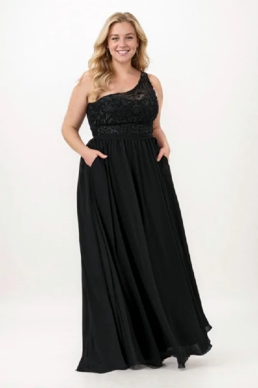 A-Line Maxi Chiffon Bridesmaid Dress CB0772