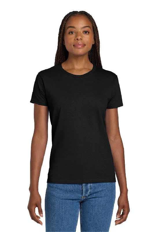 Gildan Womens Ultra Short Sleeve Crewneck T-Shirt - Black