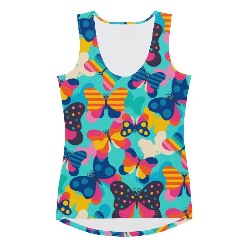 FLYRAVE turquoise - Tank Top