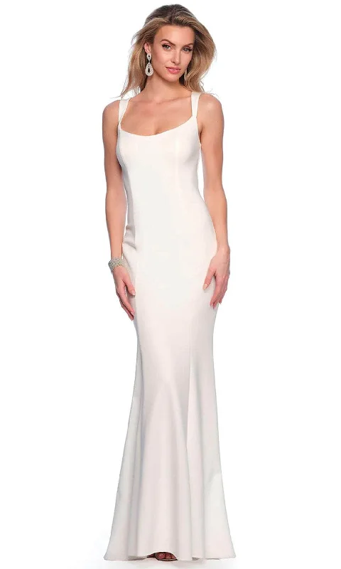 Dave & Johnny Bridal 11292 - Scoop Neck Bridal Gown