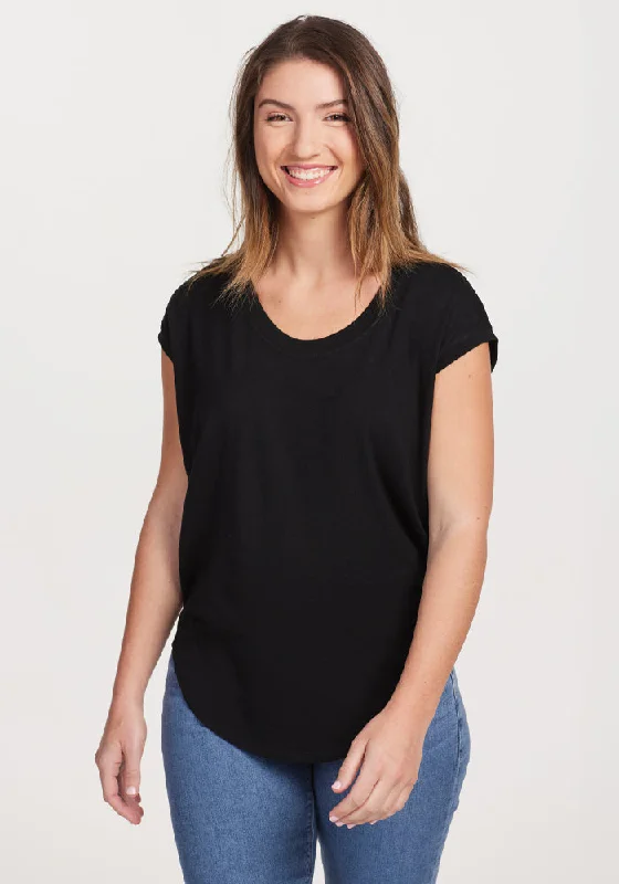 Gabi Tunic Top - Black