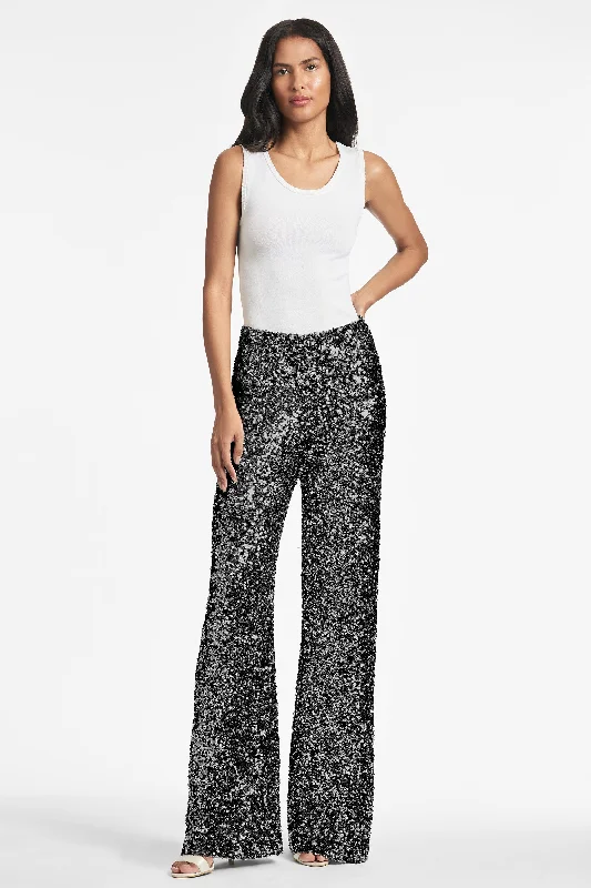 Alli Pant - Black Sequins