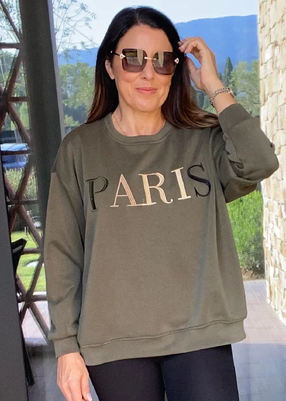 Marlena Khaki PARIS Jumper