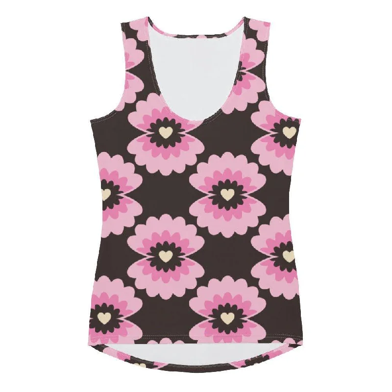 LOVE PEARL pink brown - Tank Top