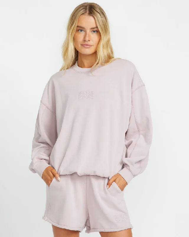 Billabong So Typical Kendal Crew Sweatshirt-Haze