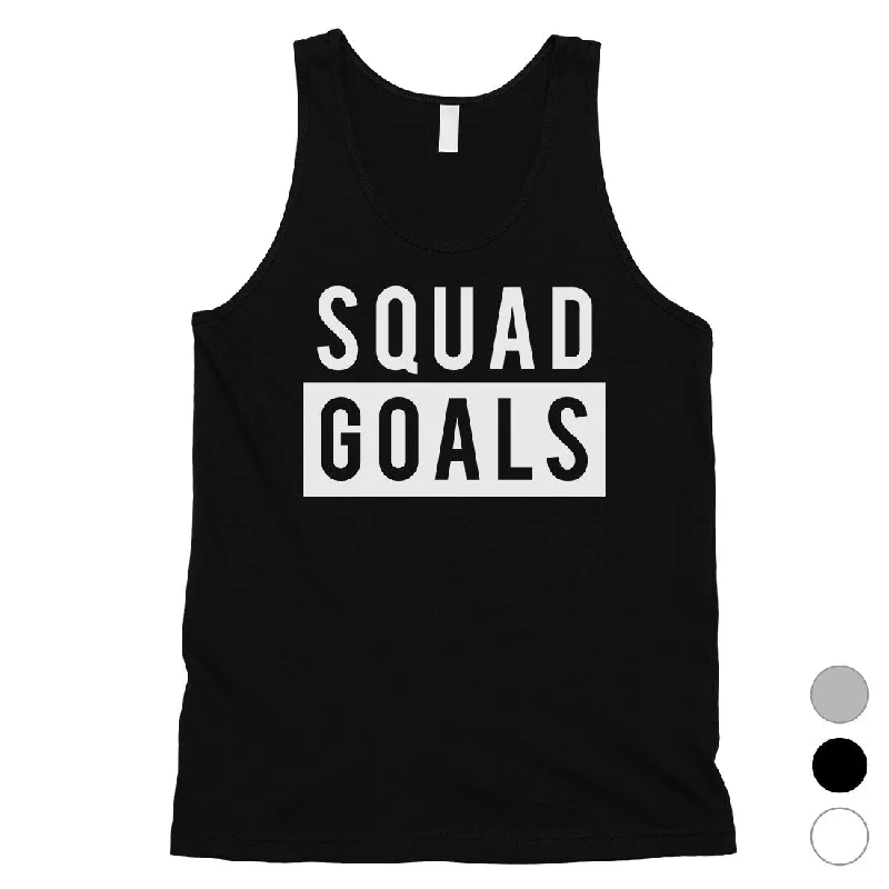 365 Printing Squad Goals Mens Trustworthy Friendship Tank Top for bachelor party