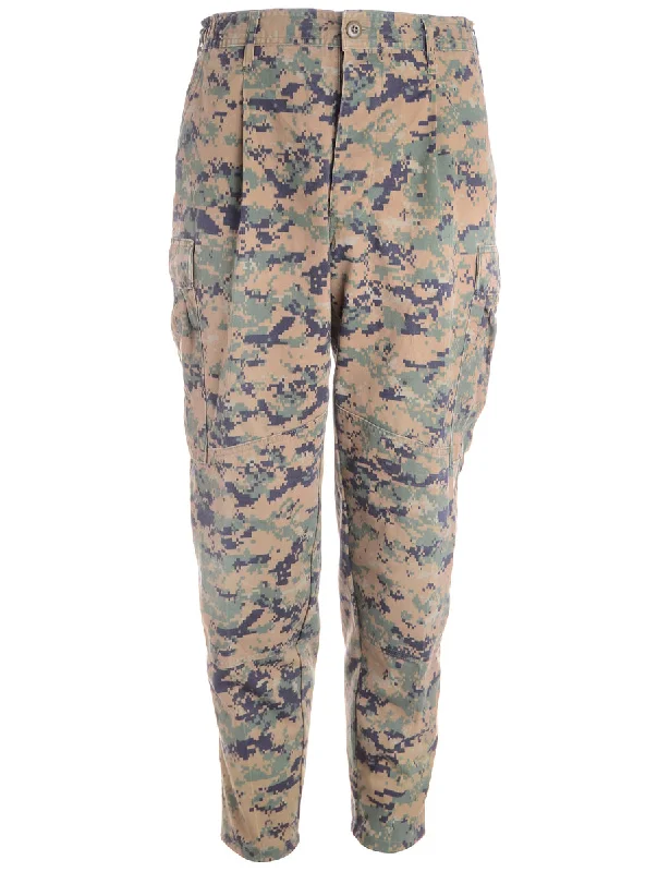 Label Jacob Tapered Army Trousers