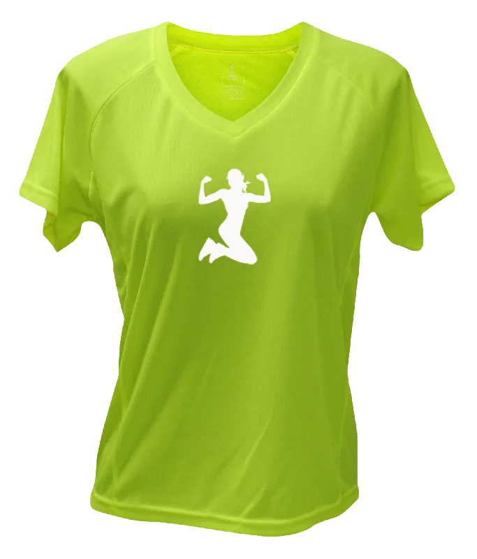 Women's Reflective Short Sleeve Shirt - Strong AF