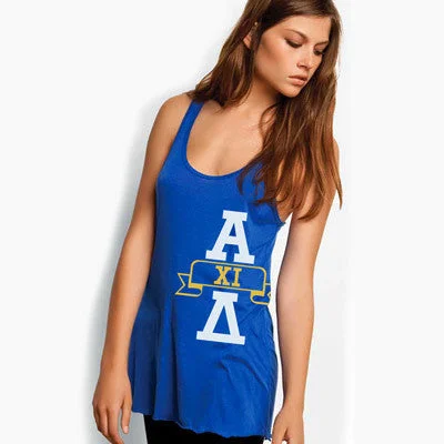 Printed Sorority Flowy Bella Tank - Bella B8800 - CAD