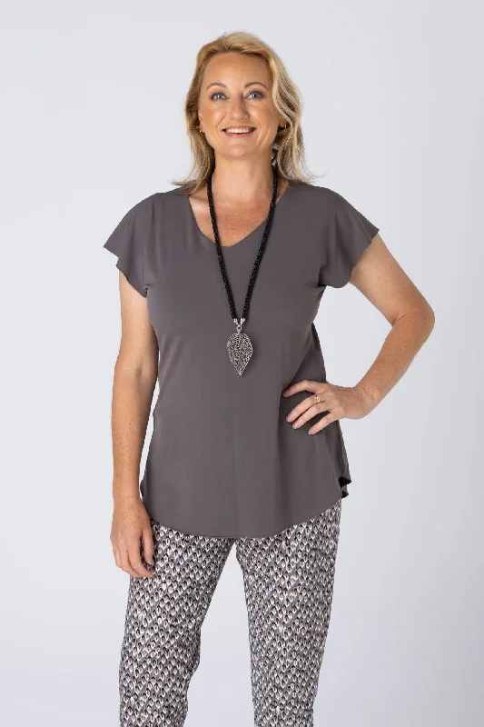 Moose Microfibre Jersey Short Sleeve Top