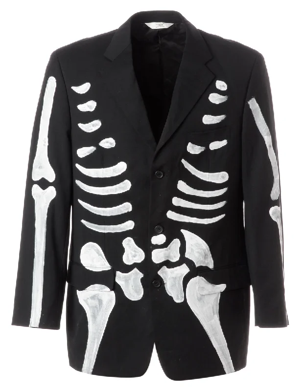 Label Jack Skeleton Suit Jacket