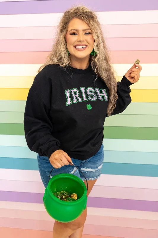 Call Me Irish Sweatshirt, Black