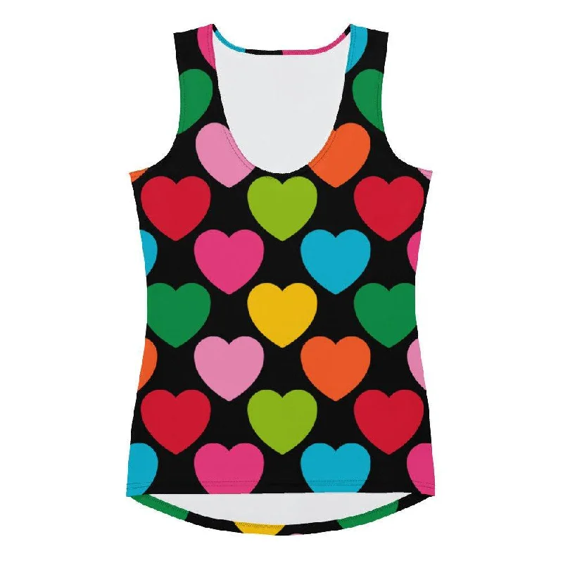 ELLIE LOVE mix black - Tank Top