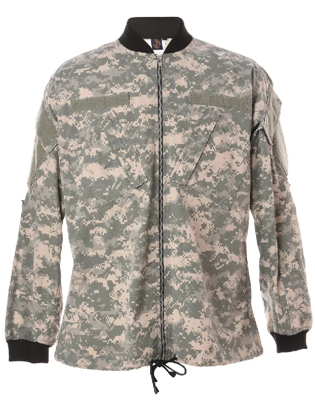 Label Jackson Camo Bomber Jacket