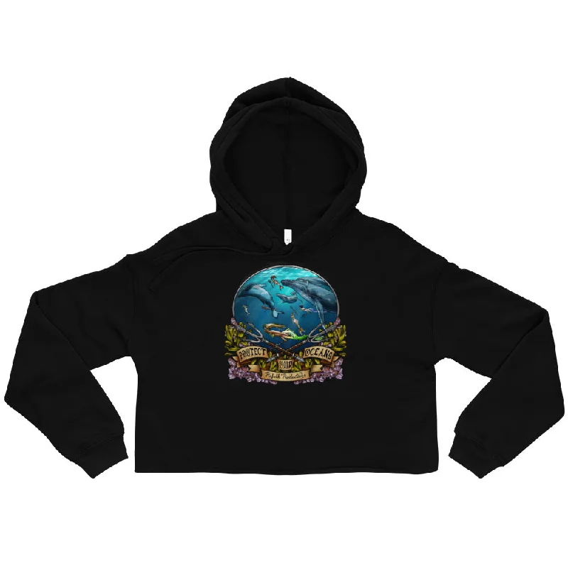 Pod Protectors Crop Hoodie