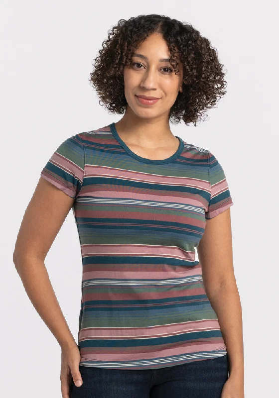 Addie Short Sleeve Crew • Final Sale Deals! - Adirondack 2.0 Stripe