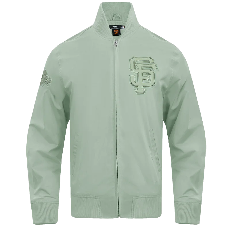 MLB SAN FRANCISCO GIANTS NEUTRAL TWILL JACKET (MOSS)