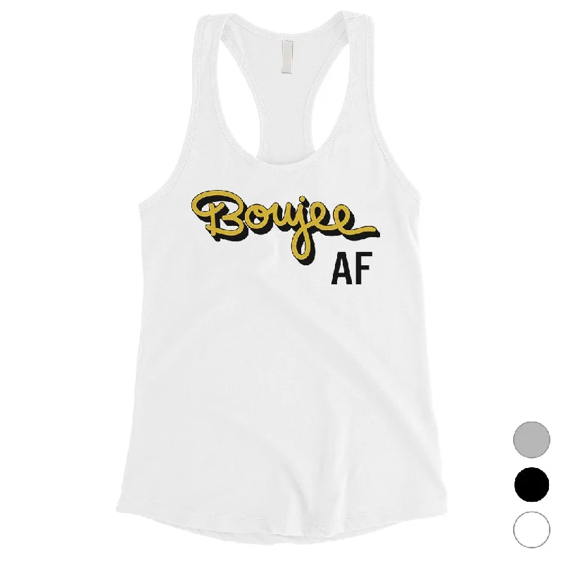 365 Printing Boujee AF Womens Tank Top